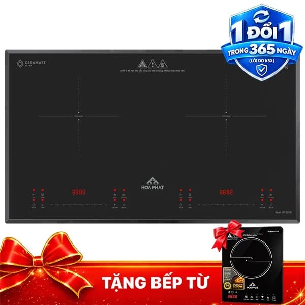 Bếp từ đôi âm Hòa Phát HPC 3D15H 4800W - Ảnh 35