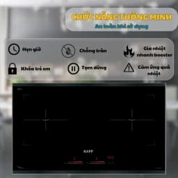 Bếp từ đôi âm KAFF KF-VS9885II 4600W - Giá rẻ nhất hôm nay - Ảnh 6