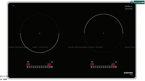 Top 1 so sánh giá Bếp từ đôi âm Kocher DI-336 Pro 5000W - Tìm sản phẩm giá rẻ nhất - Ảnh 6