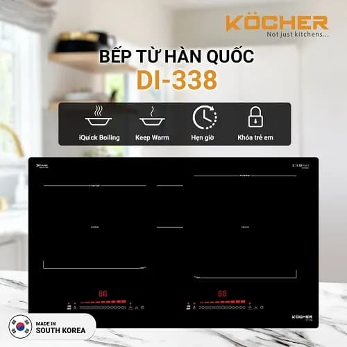 Top 1 so sánh giá Bếp từ đôi âm Kocher DI-338 Pro 5000W - Tìm sản phẩm giá rẻ nhất - Ảnh 19