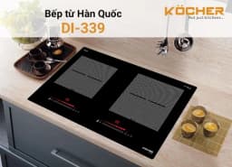 Bếp từ đôi âm Kocher DI-339 Pro 5000W