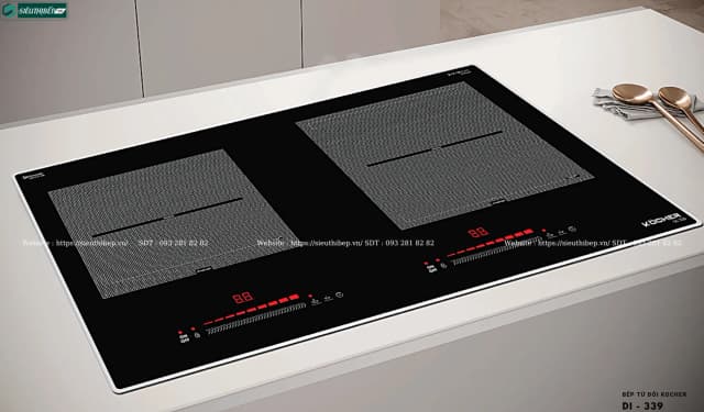 Top 1 so sánh giá Bếp từ đôi âm Kocher DI-339 Pro 5000W - Tìm sản phẩm giá rẻ nhất - Ảnh 6