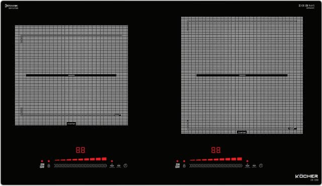 Top 1 so sánh giá Bếp từ đôi âm Kocher DI-339 Pro 5000W - Tìm sản phẩm giá rẻ nhất - Ảnh 8