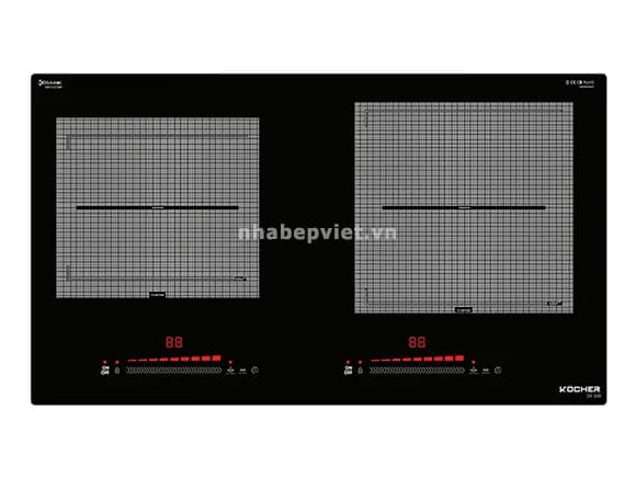 Top 1 so sánh giá Bếp từ đôi âm Kocher DI-339 Pro 5000W - Tìm sản phẩm giá rẻ nhất - Ảnh 9