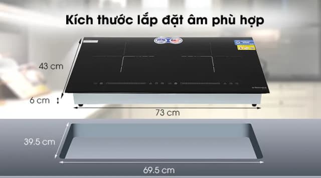 Top 1 so sánh giá Bếp từ đôi âm Kocher DI-616SE 4000W - Tìm sản phẩm giá rẻ nhất - Ảnh 10