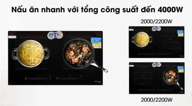 Top 1 so sánh giá Bếp từ đôi âm Kocher X Nano 7 4000W - Tìm sản phẩm giá rẻ nhất - Ảnh 13