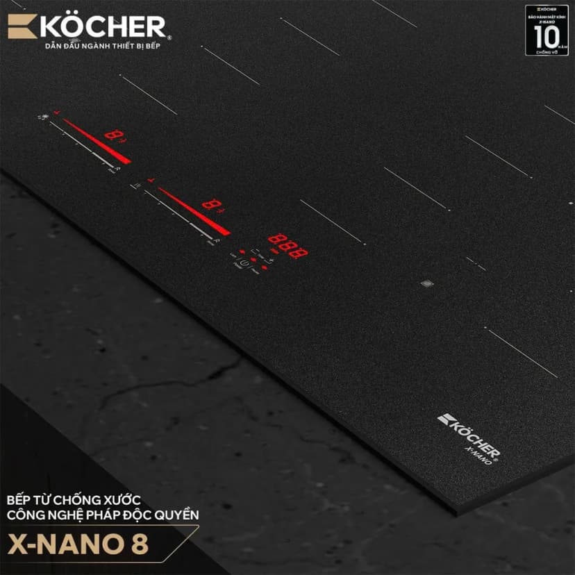 Bếp từ đôi âm Kocher X Nano 8 Plus 4000W - Giá rẻ nhất hôm nay - Ảnh 8