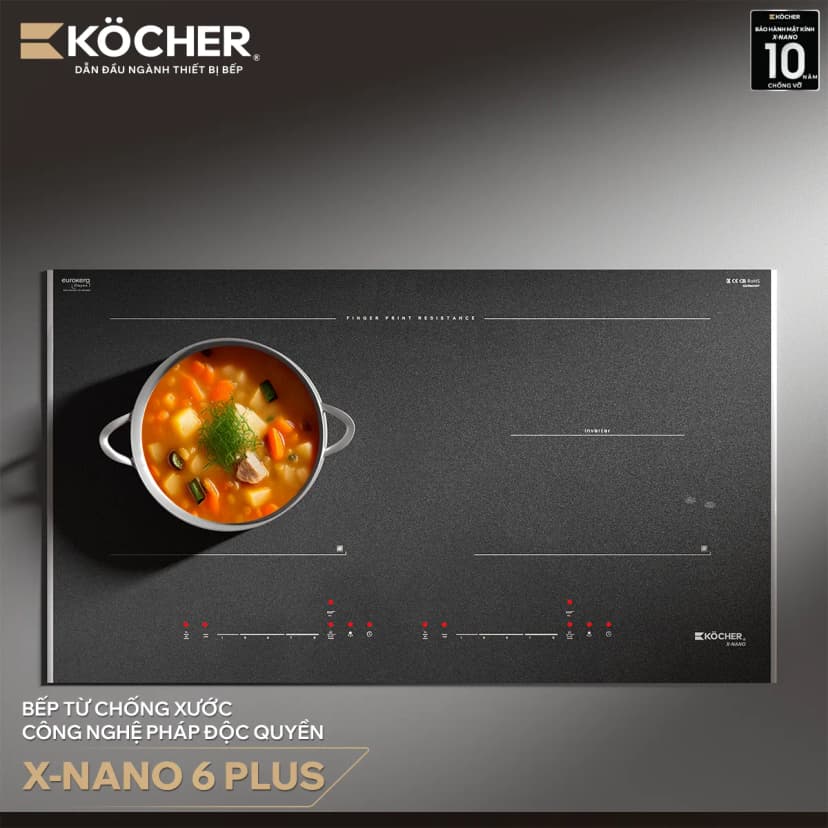 Bếp từ đôi âm Kocher X Nano 8 Plus 4000W - Giá rẻ nhất hôm nay - Ảnh 10