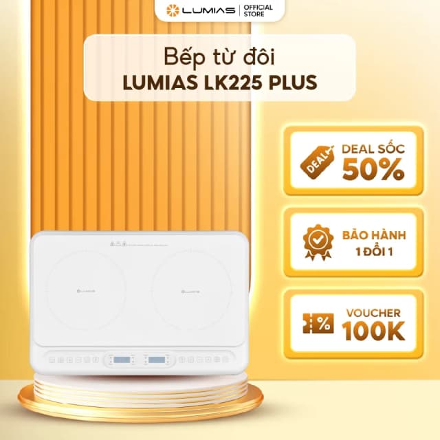 So sánh giá Bếp từ đôi LUMIAS LK225 PLUS 3500W rẻ nhất? - Ảnh 12