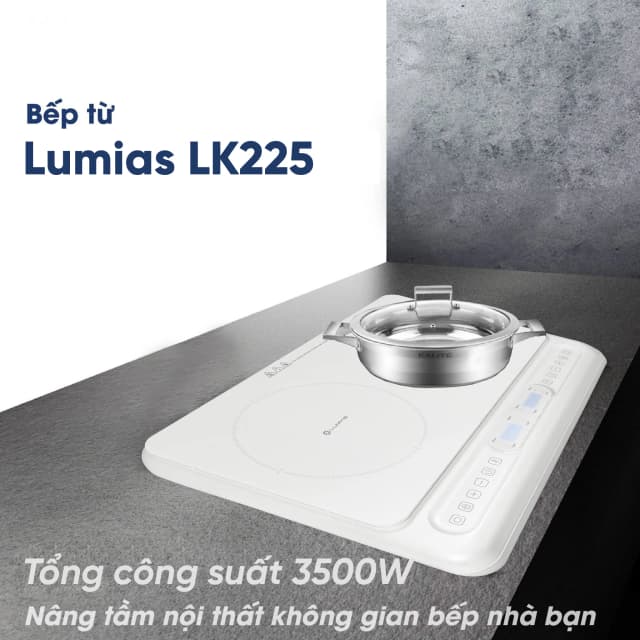 So sánh giá Bếp từ đôi LUMIAS LK225 PLUS 3500W rẻ nhất? - Ảnh 7