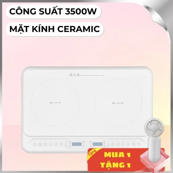 So sánh giá Bếp từ đôi LUMIAS LK225 PLUS 3500W rẻ nhất? - Ảnh 10