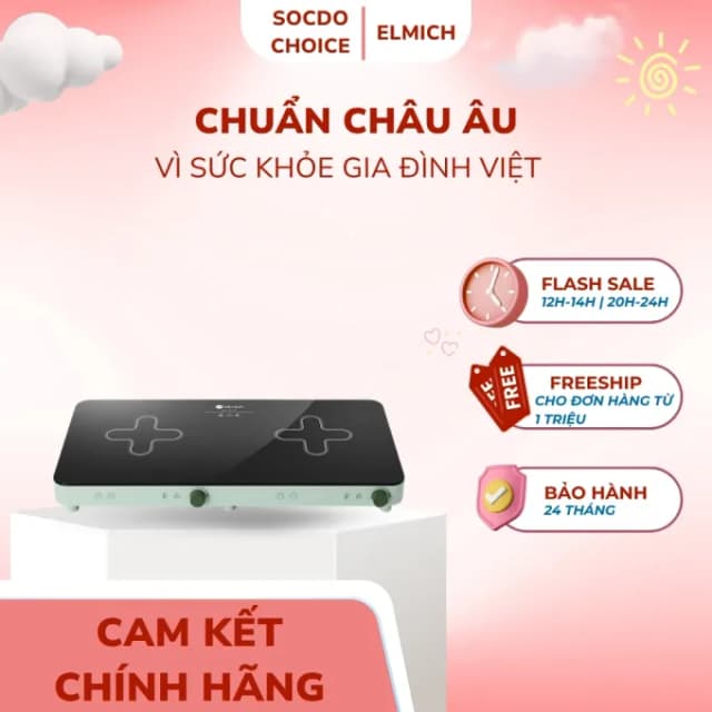 So sánh giá Bếp từ đôi Elmich ICE-8944 3400W rẻ nhất? - Ảnh 14