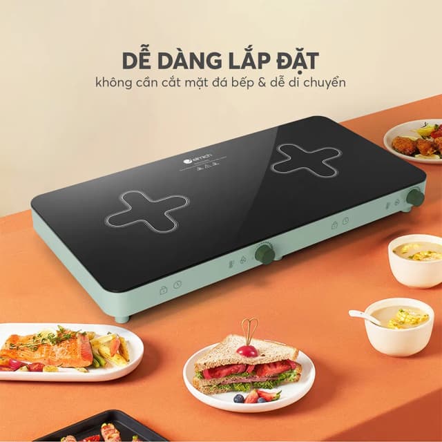So sánh giá Bếp từ đôi Elmich ICE-8944 3400W rẻ nhất? - Ảnh 17