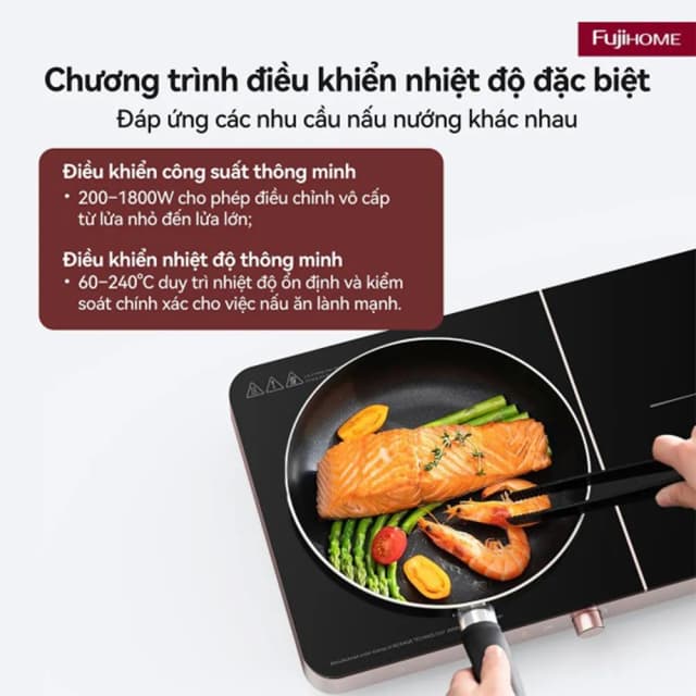 So sánh giá Bếp từ đôi FUJIHOME IC2602P 3400W rẻ nhất? - Ảnh 11