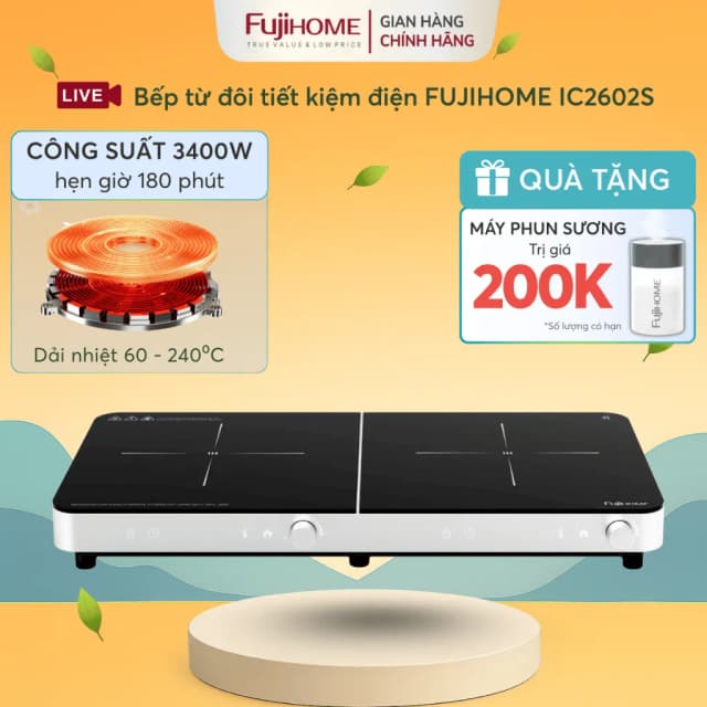 So sánh giá Bếp từ đôi FUJIHOME IC2602S 3400W rẻ nhất? - Ảnh 17