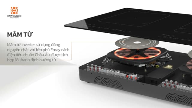So sánh giá Bếp từ đôi âm Hawonkoo CEH-266 5400W rẻ nhất? - Ảnh 16
