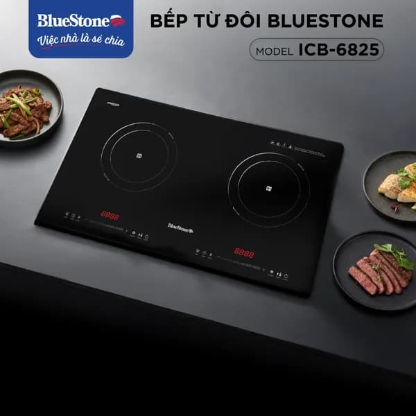 So sánh giá Bếp từ đôi âm BlueStone ICB-6825 5000W rẻ nhất? - Ảnh 2