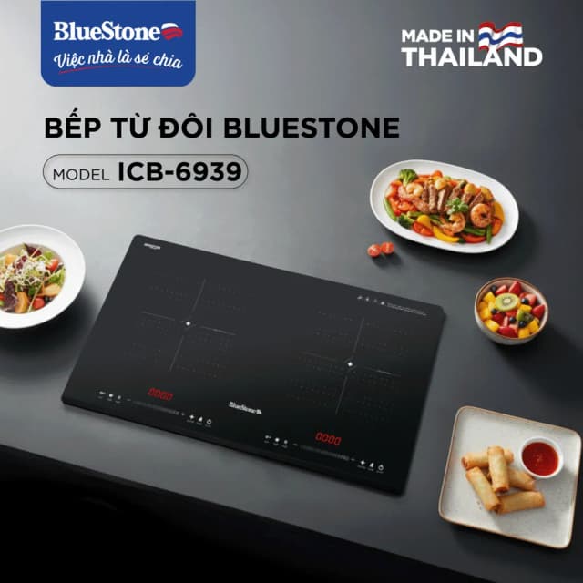 So sánh giá Bếp từ đôi âm BlueStone ICB-6939 5200W rẻ nhất? - Ảnh 9