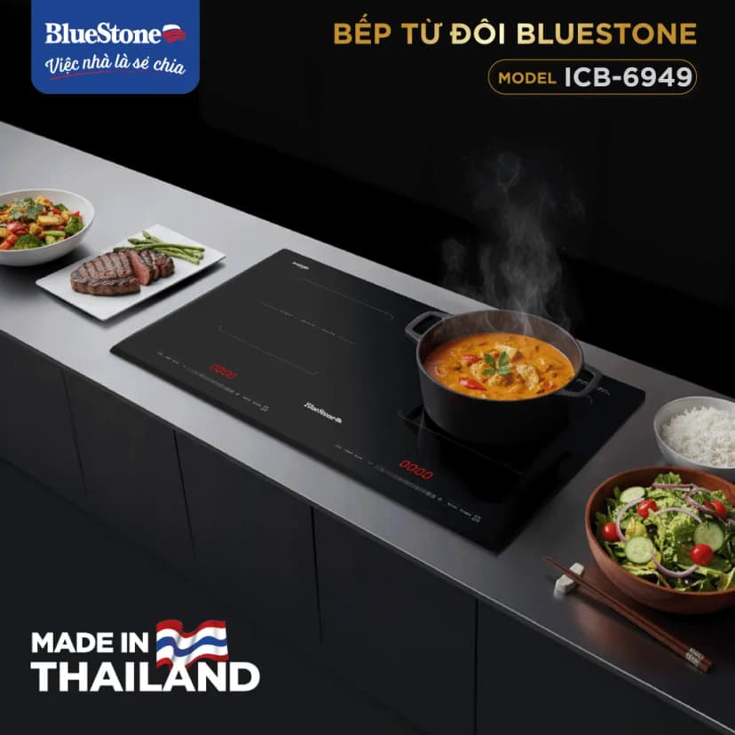 So sánh giá Bếp từ đôi âm BlueStone ICB-6949 5200W - Tìm sản phẩm giá rẻ nhất - Ảnh 1
