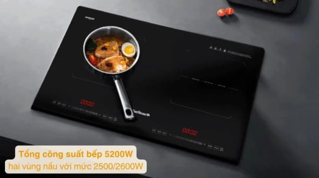 So sánh giá Bếp từ đôi âm BlueStone ICB-6949 5200W rẻ nhất? - Ảnh 16