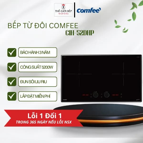 So sánh giá Bếp từ đôi âm Comfee CIH-52DHP 5200W rẻ nhất? - Ảnh 17