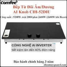 So sánh giá Bếp từ đôi âm Comfee CIH-52DIU 5200W rẻ nhất? - Ảnh 6