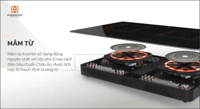 So sánh giá Bếp từ đôi âm Hawonkoo CEH-288 5200W rẻ nhất? - Ảnh 10