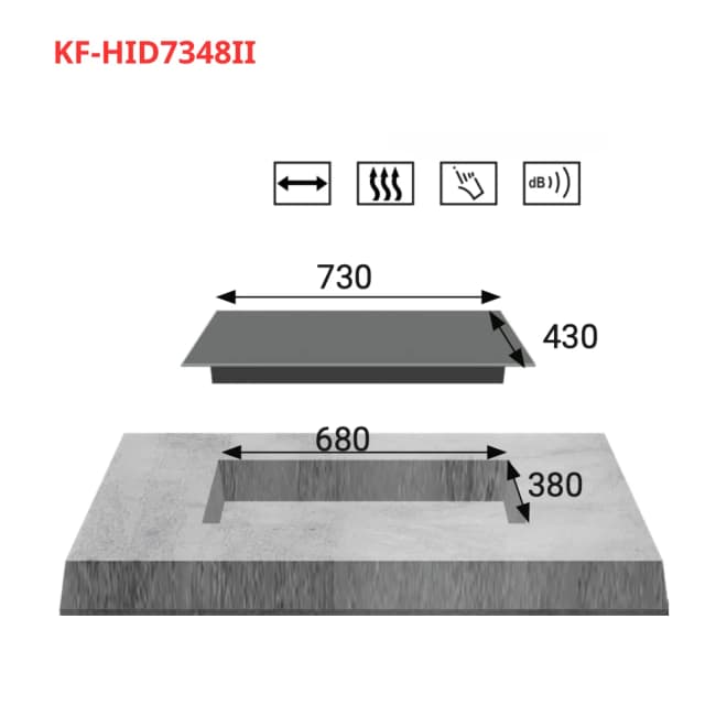 So sánh giá Bếp từ đôi âm KAFF KF-HID7348II 4600W rẻ nhất? - Ảnh 17