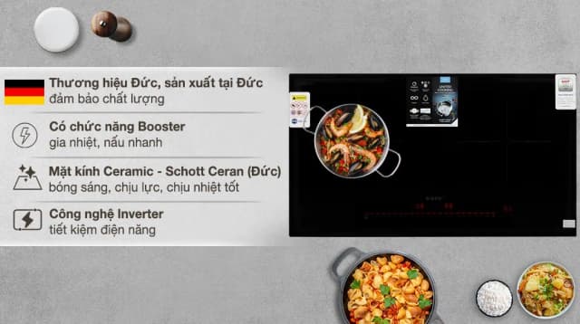 So sánh giá Bếp từ đôi âm KAFF KF-HID7348II 4600W rẻ nhất? - Ảnh 8