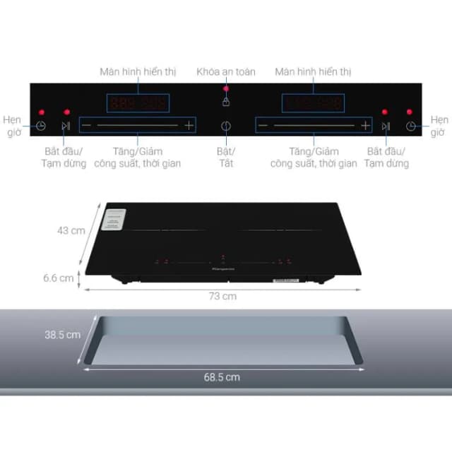 So sánh giá Bếp từ đôi âm Kangaroo KGIC38D1C 3800W rẻ nhất? - Ảnh 2