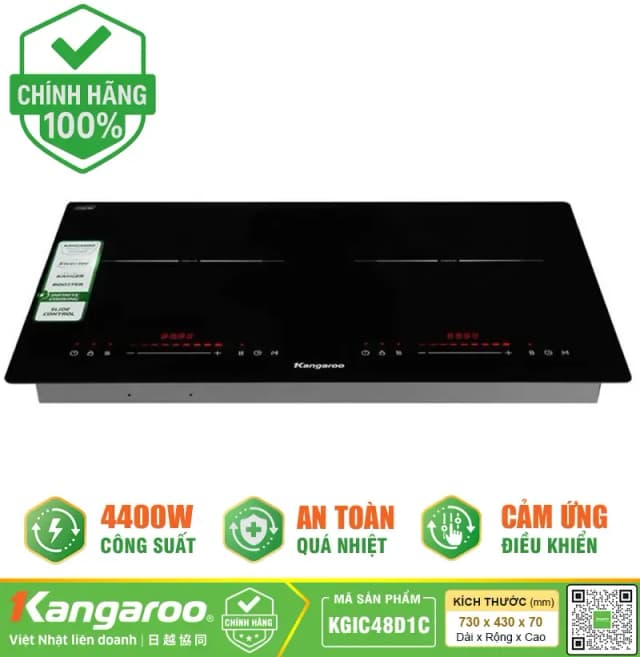 So sánh giá Bếp từ đôi âm Kangaroo KGIC48D1C 4800W rẻ nhất? - Ảnh 11