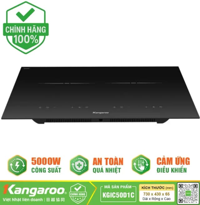 So sánh giá Bếp từ đôi âm Kangaroo KGIC50D1C 5000W rẻ nhất? - Ảnh 3