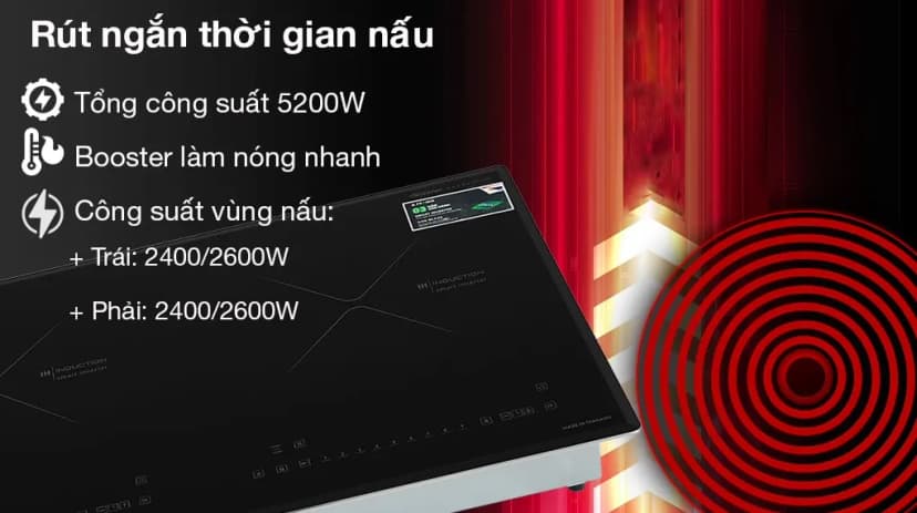 So sánh giá Bếp từ đôi âm Pramie PRTH-2203 5200W - Tìm sản phẩm giá rẻ nhất - Ảnh 14