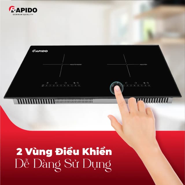 Top 1 so sánh giá Bếp từ đôi âm Rapido RI-40SDD 4000W - Tìm sản phẩm giá rẻ nhất - Ảnh 11