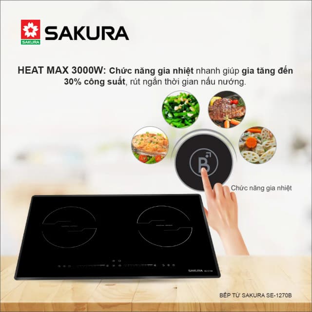 So sánh giá Bếp từ đôi âm Sakura SE-1270B 3600W rẻ nhất? - Ảnh 17