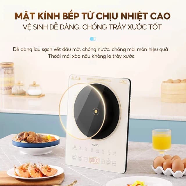 So sánh giá Bếp từ đơn AQUA AQS-ICT2201R(C)-VN 2200W rẻ nhất? - Ảnh 13