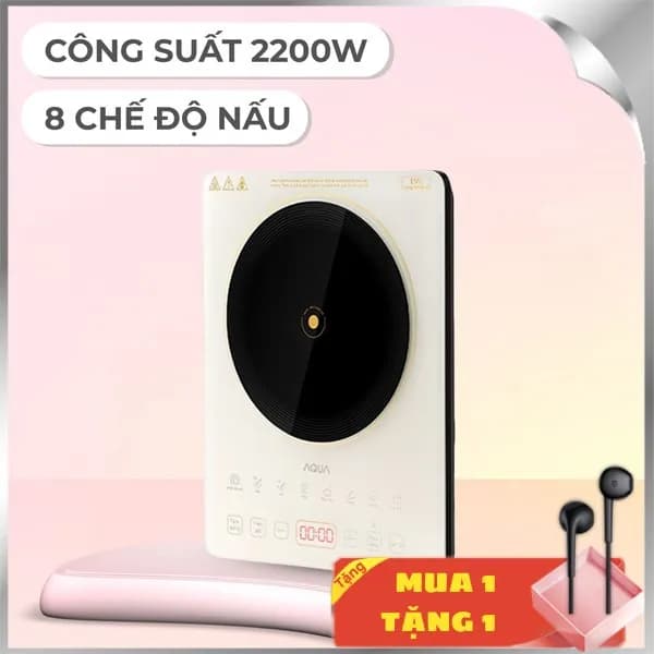 So sánh giá Bếp từ đơn AQUA AQS-ICT2201R(C)-VN 2200W rẻ nhất? - Ảnh 6