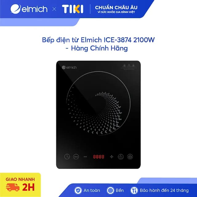 So sánh giá Bếp từ đơn Elmich ICE-3879AB 2100W rẻ nhất? - Ảnh 7