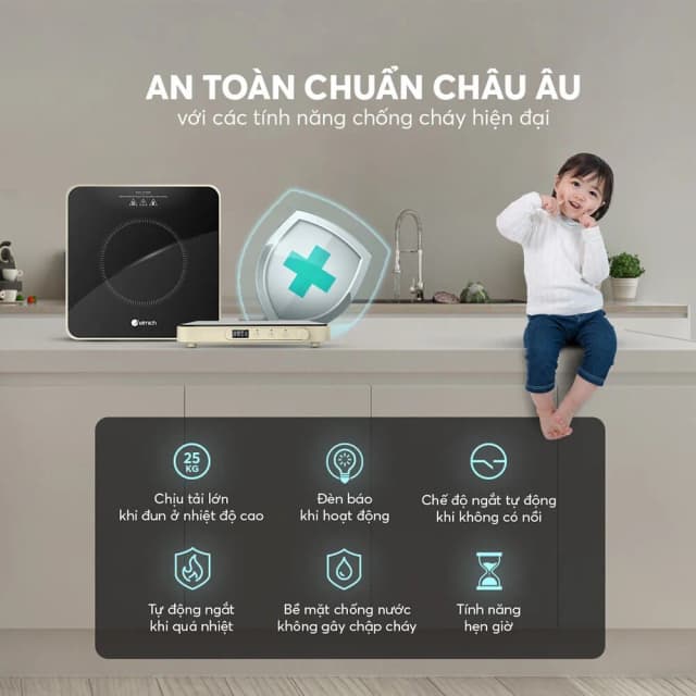So sánh giá Bếp từ đơn Elmich ICE-3879AB 2100W rẻ nhất? - Ảnh 10