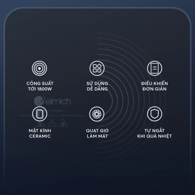 So sánh giá Bếp từ đơn Elmich ICE-8903BE 1800W rẻ nhất? - Ảnh 18