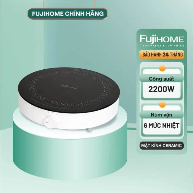 So sánh giá Bếp từ đơn FUJIHOME IC-H02 2200W rẻ nhất? - Ảnh 6