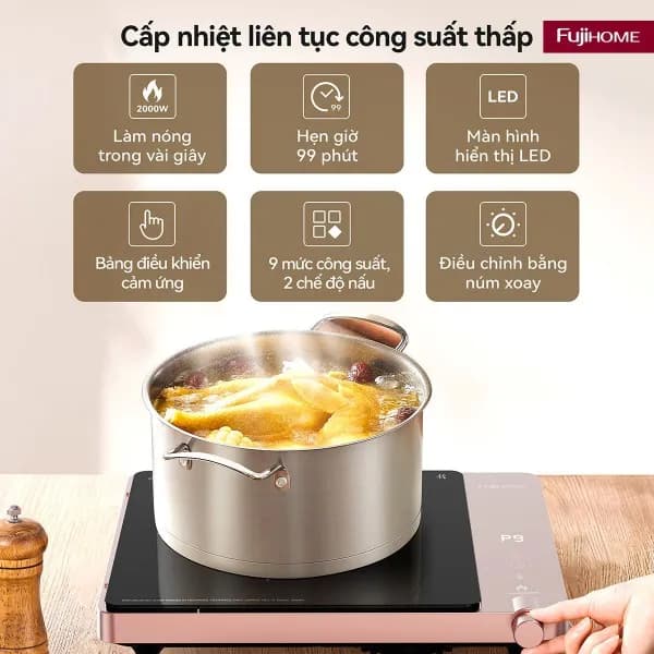 So sánh giá Bếp từ đơn FUJIHOME IC1207P 1900W rẻ nhất? - Ảnh 11