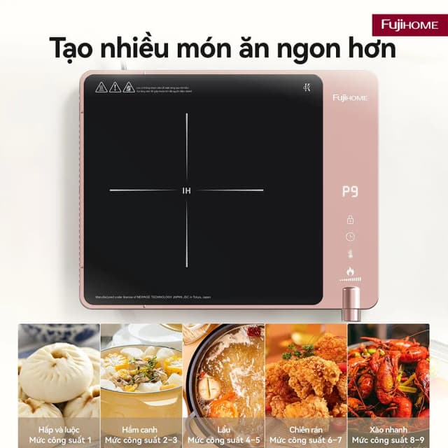 So sánh giá Bếp từ đơn FUJIHOME IC1207P 1900W rẻ nhất? - Ảnh 12