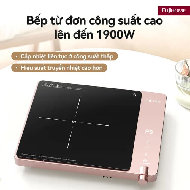 So sánh giá Bếp từ đơn FUJIHOME IC1207P 1900W rẻ nhất? - Ảnh 3