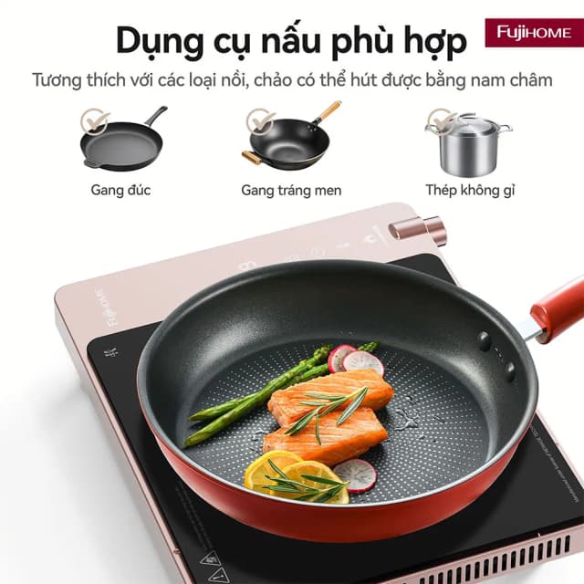 So sánh giá Bếp từ đơn FUJIHOME IC1207P 1900W rẻ nhất? - Ảnh 8