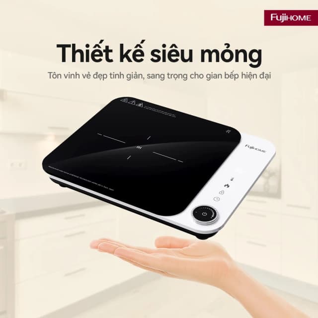 So sánh giá Bếp Từ Đơn FUJIHOME IC1901W 1900W rẻ nhất? - Ảnh 2
