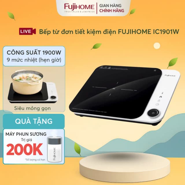 So sánh giá Bếp Từ Đơn FUJIHOME IC1901W 1900W rẻ nhất? - Ảnh 19