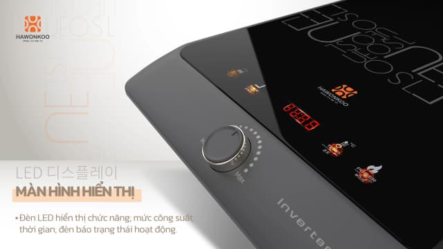 So sánh giá Bếp từ đơn Hawonkoo SEOUL-CEH-106-INVERTER-GR 2100W rẻ nhất? - Ảnh 12