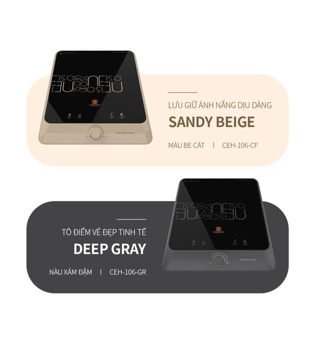 So sánh giá Bếp từ đơn Hawonkoo SEOUL-CEH-106-INVERTER-GR 2100W rẻ nhất? - Ảnh 14