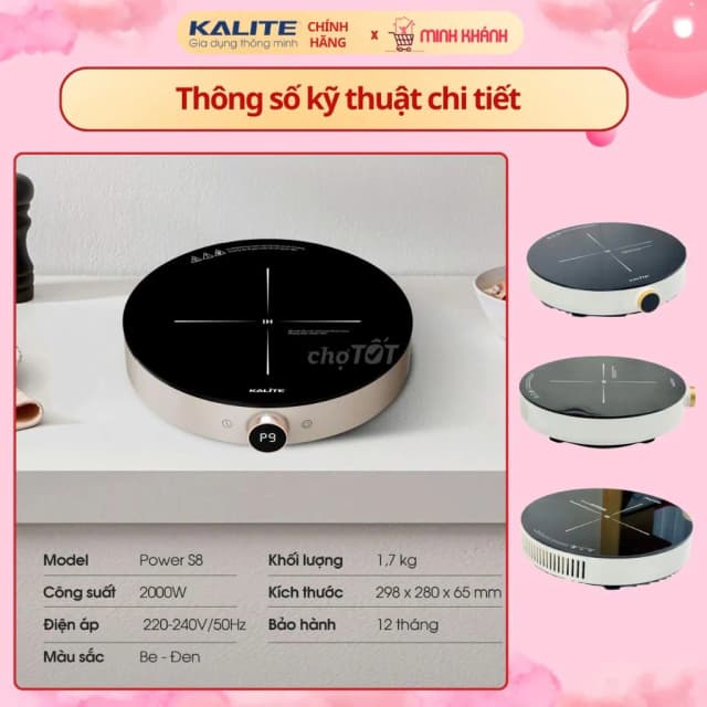 So sánh giá Bếp từ đơn KALITE Power S8 2000W rẻ nhất? - Ảnh 18